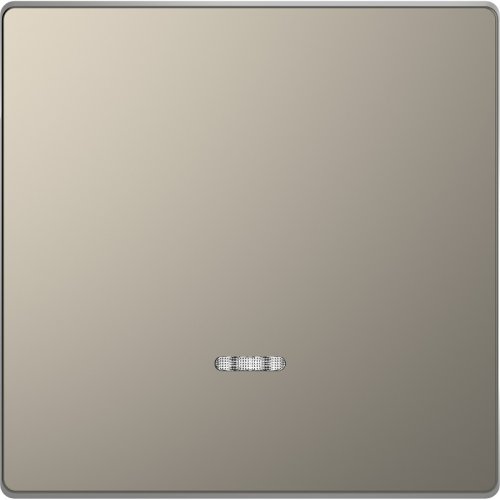 Лицевая панель Schneider Electric Merten D-Life для 1-кл. выключателя с подсветкой никель  картинка